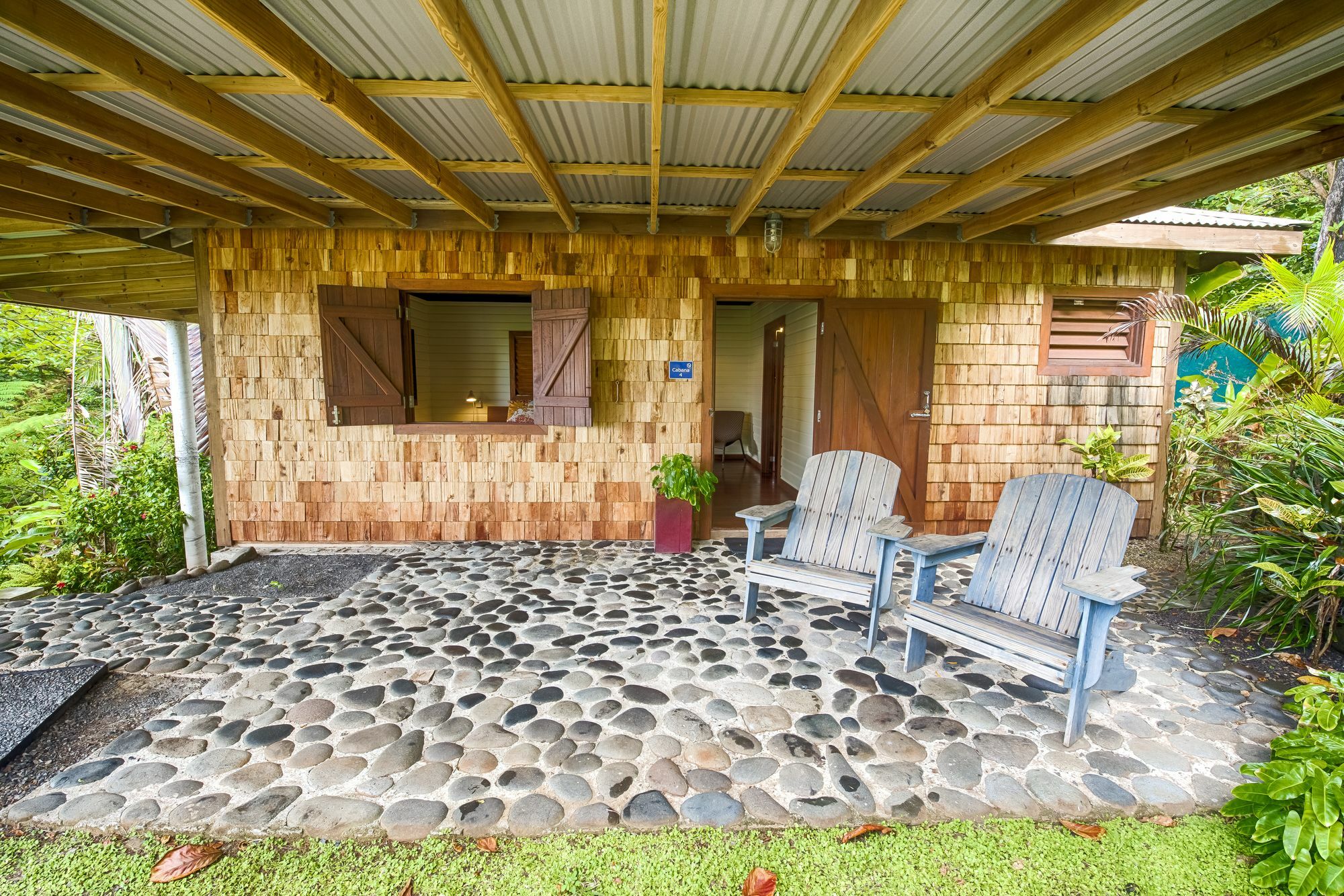 Pagua Bay House - Oceanfront Cabana'S Marigot エクステリア 写真