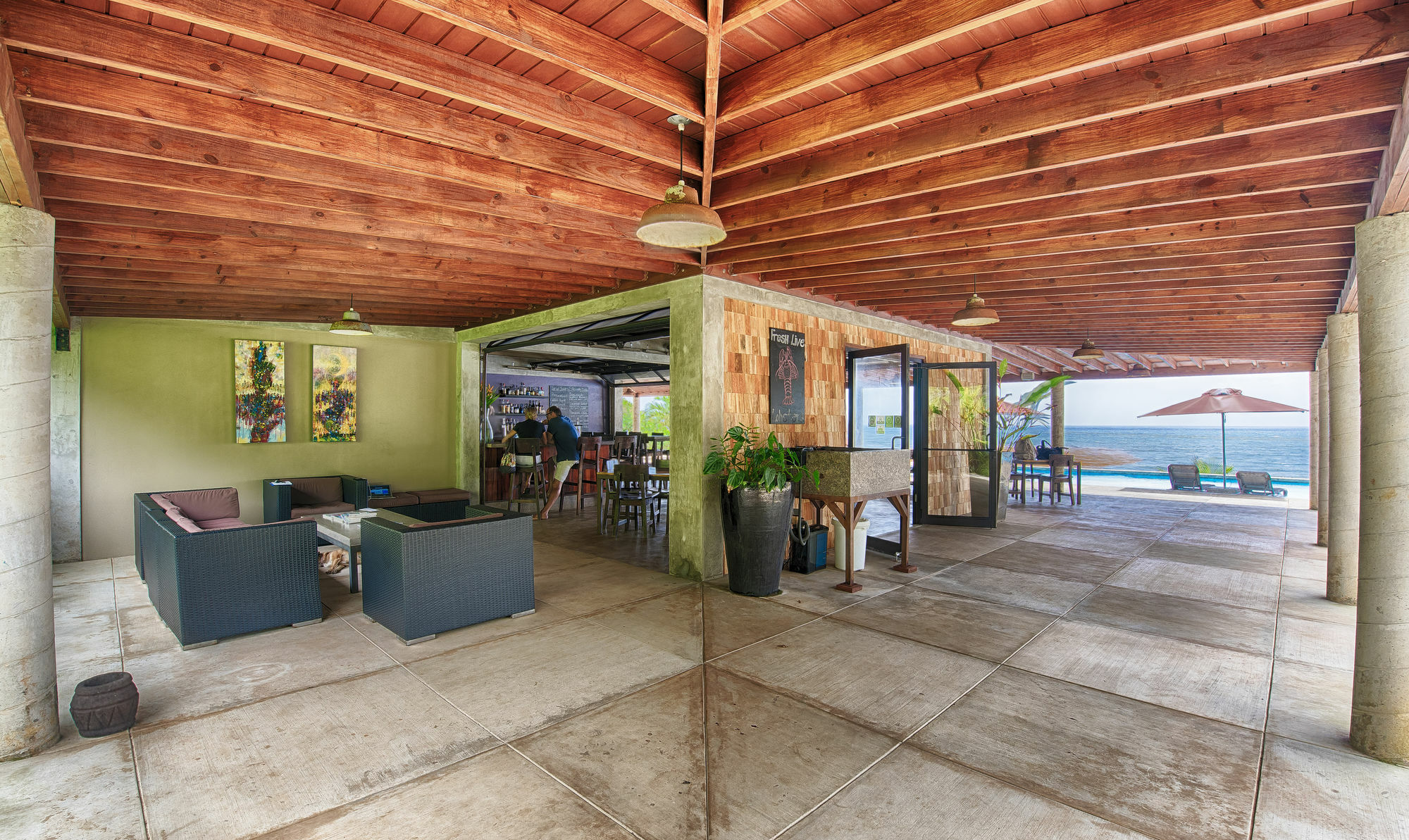 Pagua Bay House - Oceanfront Cabana'S Marigot エクステリア 写真